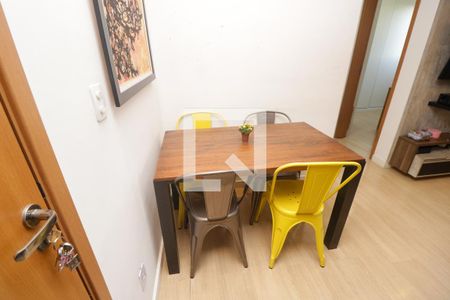 Sala de Jantar de apartamento à venda com 2 quartos, 49m² em Utinga, Santo André