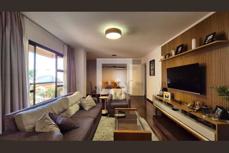 Sala de apartamento para alugar com 3 quartos, 132m² em Parque das Nações, Santo André