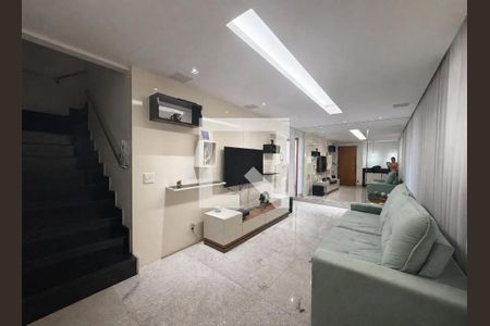 Sala de apartamento à venda com 3 quartos, 234m² em Dona Clara, Belo Horizonte