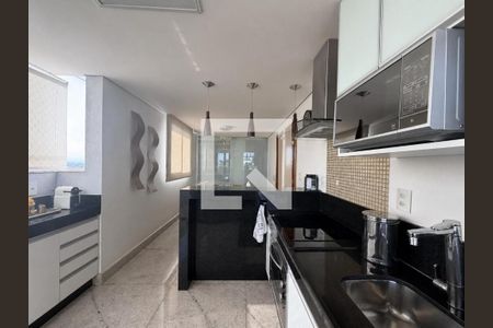 Cozinha de apartamento à venda com 3 quartos, 234m² em Dona Clara, Belo Horizonte