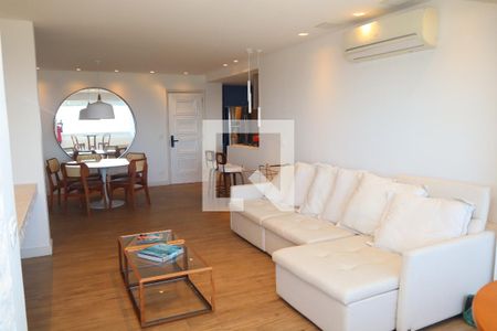 SALA de apartamento para alugar com 3 quartos, 110m² em Barra da Tijuca, Rio de Janeiro