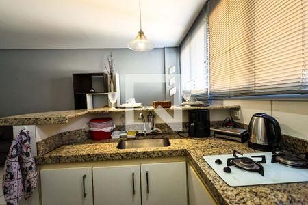 Cozinha de kitnet/studio para alugar com 1 quarto, 40m² em Luxemburgo, Belo Horizonte