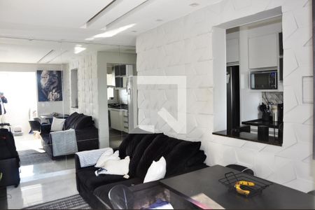 Detalhe - Sala e Sala de Jantar de apartamento para alugar com 2 quartos, 46m² em Freguesia do Ó, São Paulo