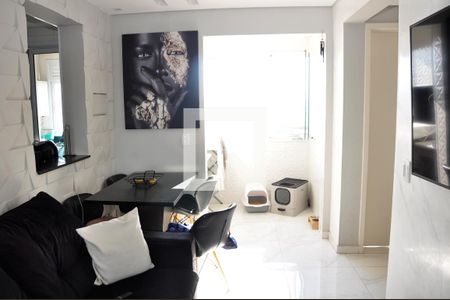 Detalhe - Sala e Sala de Jantar de apartamento para alugar com 2 quartos, 46m² em Freguesia do Ó, São Paulo