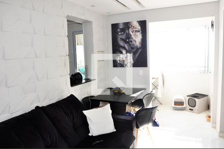 Detalhe - Sala e Sala de Jantar de apartamento para alugar com 2 quartos, 46m² em Freguesia do Ó, São Paulo