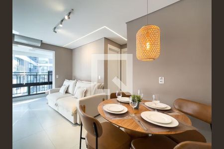 Sala/Cozinha de apartamento à venda com 2 quartos, 40m² em Cidade Jardim, São Paulo