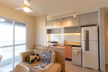 Sala de apartamento para alugar com 1 quarto, 32m² em Parque da Vila Prudente, São Paulo