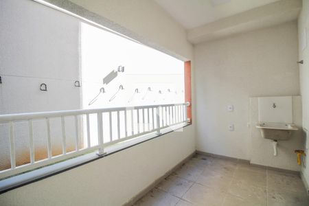 Varanda e Área de Serviço de apartamento para alugar com 2 quartos, 38m² em Mooca, São Paulo