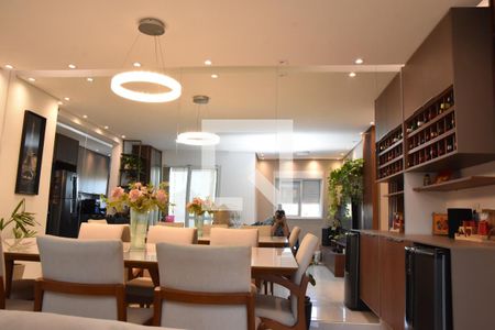 sala de jantar de apartamento à venda com 2 quartos, 69m² em Medeiros, Jundiaí