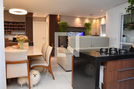 sala  de apartamento à venda com 2 quartos, 69m² em Medeiros, Jundiaí