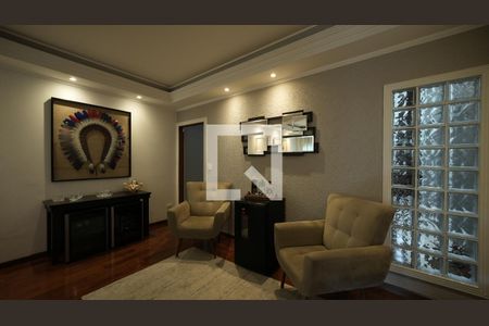 Sala de casa à venda com 4 quartos, 275m² em Vila Valparaíso, Santo André