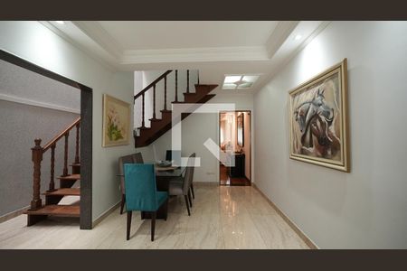 Sala de casa à venda com 4 quartos, 275m² em Vila Valparaíso, Santo André