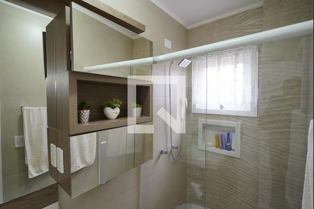 Banheiro da Suíte de apartamento à venda com 3 quartos, 168m² em Cristo Redentor, Porto Alegre