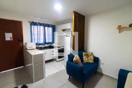 Sala/Cozinha de kitnet/studio para alugar com 1 quarto, 35m² em Jardim Jabaquara, São Paulo