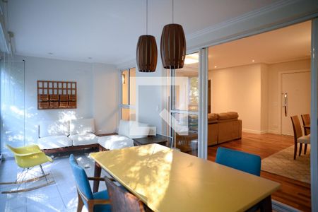 Varanda de apartamento para alugar com 3 quartos, 133m² em Bosque da Saúde, São Paulo