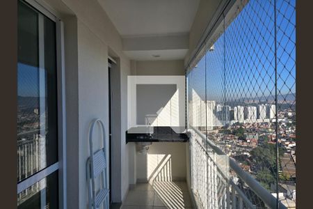 Varanda da Sala de apartamento para alugar com 2 quartos, 57m² em Jardim Flor da Montanha, Guarulhos