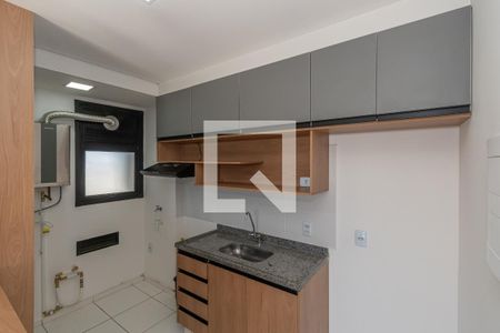 Cozinha e Área de serviço de apartamento para alugar com 2 quartos, 43m² em Jardim do Bosque, Hortolândia