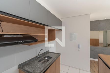 Cozinha e Área de serviço de apartamento para alugar com 2 quartos, 43m² em Jardim do Bosque, Hortolândia