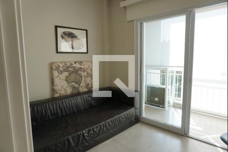 Sala de apartamento para alugar com 1 quarto, 60m² em Centro Empresarial Tamboré, Santana de Parnaíba