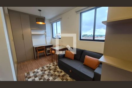 Sala de apartamento à venda com 1 quarto, 31m² em Rebouças, Curitiba