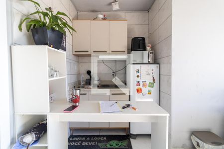 Sala/Cozinha de apartamento para alugar com 1 quarto, 56m² em Centro Histórico, Porto Alegre