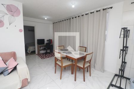 Sala de Jantar de apartamento à venda com 1 quarto, 37m² em Jardim, Santo André