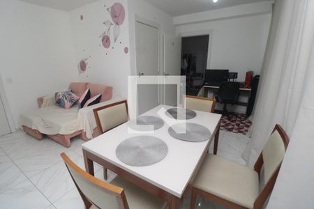 Sala de Jantar de apartamento à venda com 1 quarto, 37m² em Jardim, Santo André