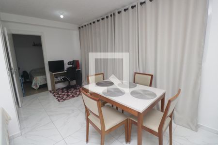 Sala de Jantar de apartamento à venda com 1 quarto, 37m² em Jardim, Santo André