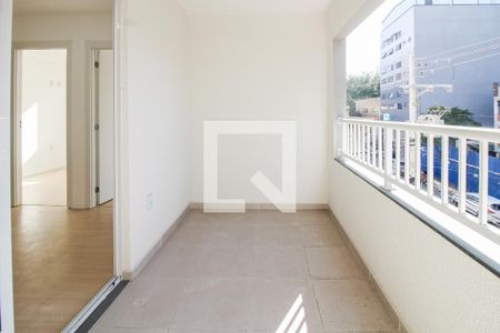 Varanda e Área de Serviço  de apartamento para alugar com 2 quartos, 38m² em Mooca, São Paulo