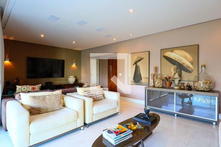 Sala de apartamento à venda com 4 quartos, 225m² em Jardim Santo Antonio, São Paulo
