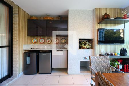 Varanda da Sala de apartamento à venda com 4 quartos, 225m² em Jardim Santo Antonio, São Paulo