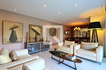 Sala de apartamento à venda com 4 quartos, 225m² em Jardim Santo Antonio, São Paulo