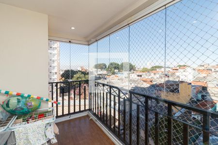 Varanda da Sala de apartamento para alugar com 3 quartos, 69m² em Vila Gustavo, São Paulo