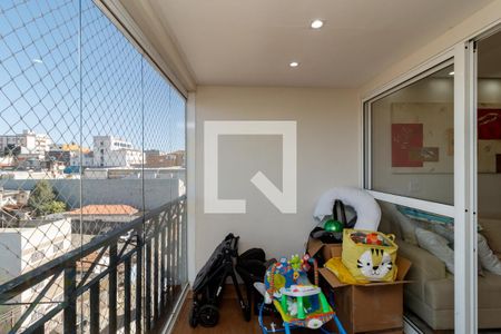 Varanda da Sala de apartamento para alugar com 3 quartos, 69m² em Vila Gustavo, São Paulo