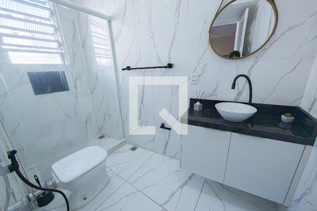Banheiro  de apartamento para alugar com 1 quarto, 30m² em Laranjeiras, Rio de Janeiro