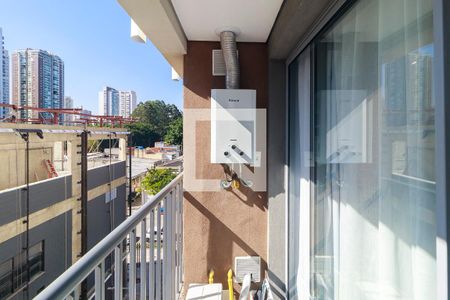 Studio - Varanda de apartamento para alugar com 1 quarto, 24m² em Vila Cordeiro, São Paulo
