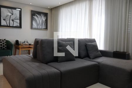 Sala  de apartamento à venda com 3 quartos, 96m² em Vila Augusta, Guarulhos