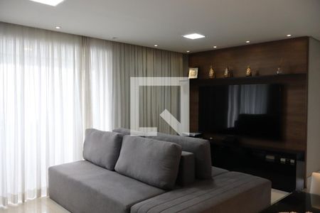 Sala  de apartamento à venda com 3 quartos, 96m² em Vila Augusta, Guarulhos