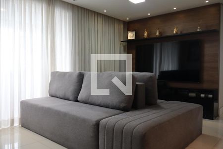 Sala  de apartamento à venda com 3 quartos, 96m² em Vila Augusta, Guarulhos