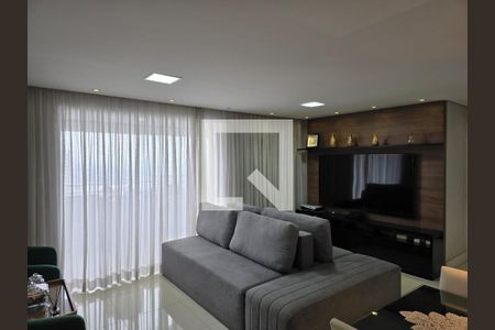 Sala  de apartamento à venda com 3 quartos, 96m² em Vila Augusta, Guarulhos