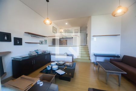 sala de casa de condomínio à venda com 3 quartos, 173m² em Alphaville Nova Lima, Nova Lima