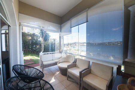Varanda da Sala de casa de condomínio à venda com 3 quartos, 173m² em Alphaville Nova Lima, Nova Lima