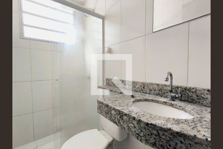 Banheiro da Suíte de apartamento para alugar com 2 quartos, 57m² em Ponte Sao Joao, Jundiaí