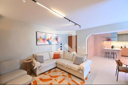 Sala de apartamento à venda com 3 quartos, 104m² em Vila Clementino, São Paulo
