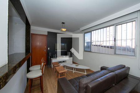 SALA de apartamento para alugar com 3 quartos, 92m² em Alto Barroca, Belo Horizonte