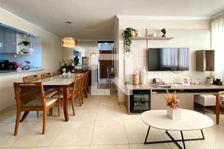 Sala de apartamento à venda com 3 quartos, 86m² em Salgado Filho, Belo Horizonte