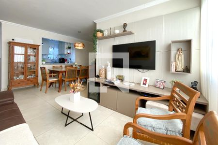 Sala de apartamento à venda com 3 quartos, 86m² em Salgado Filho, Belo Horizonte