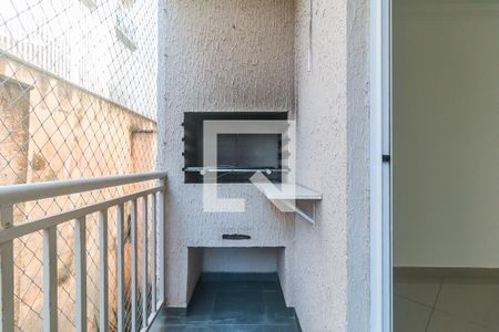 Varanda da Sala de apartamento para alugar com 2 quartos, 55m² em Vila Nova Aparecida, Mogi das Cruzes