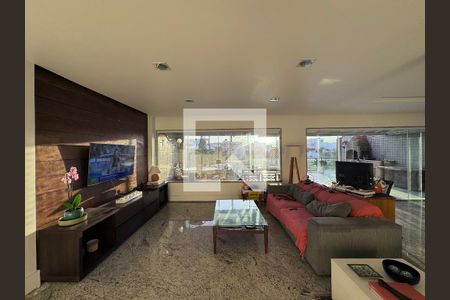 Sala de apartamento para alugar com 3 quartos, 232m² em Recreio dos Bandeirantes, Rio de Janeiro