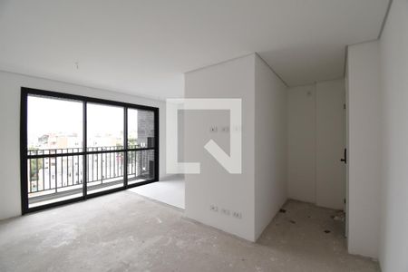 Sala e Cozinha de apartamento à venda com 2 quartos, 92m² em Juvevê, Curitiba